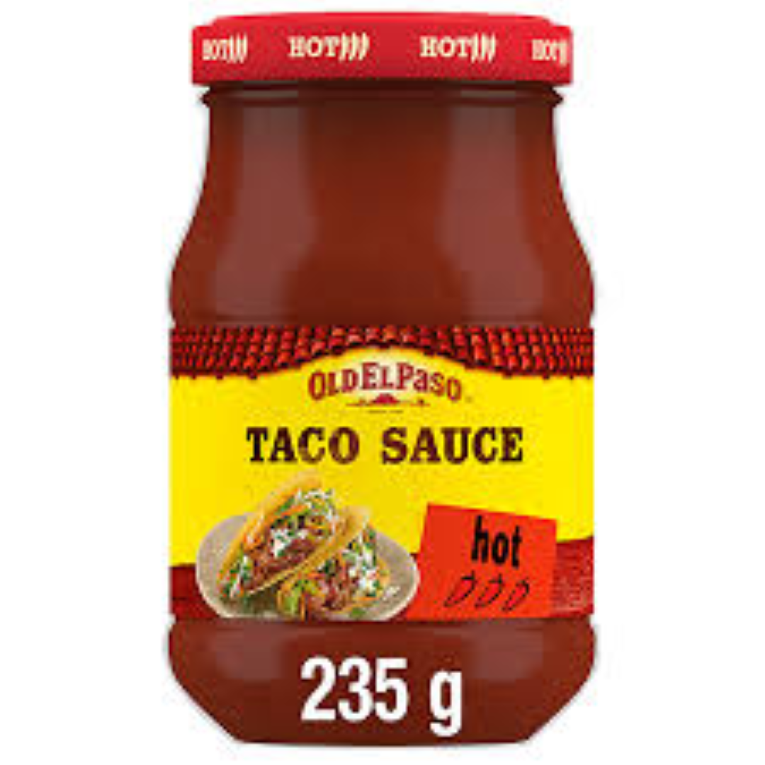 OEP  TACO SAUCE HOT 453GM